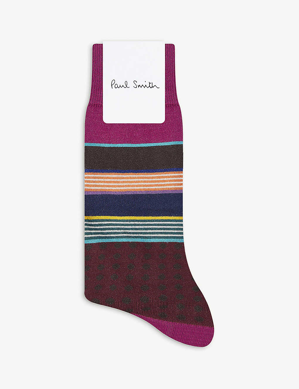 Union striped cotton-blend socks(9423621)