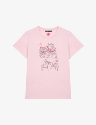 121 Love graphic-print organic cotton-jersey T-shirt(9462093)