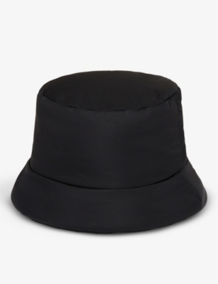Re-Nylon logo-plaque recycled-polyamide bucket hat(9403079)
