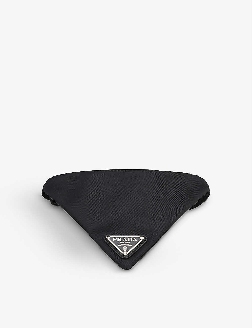 Brand-plaque recycled-nylon handkerchief dog collar(9406234)