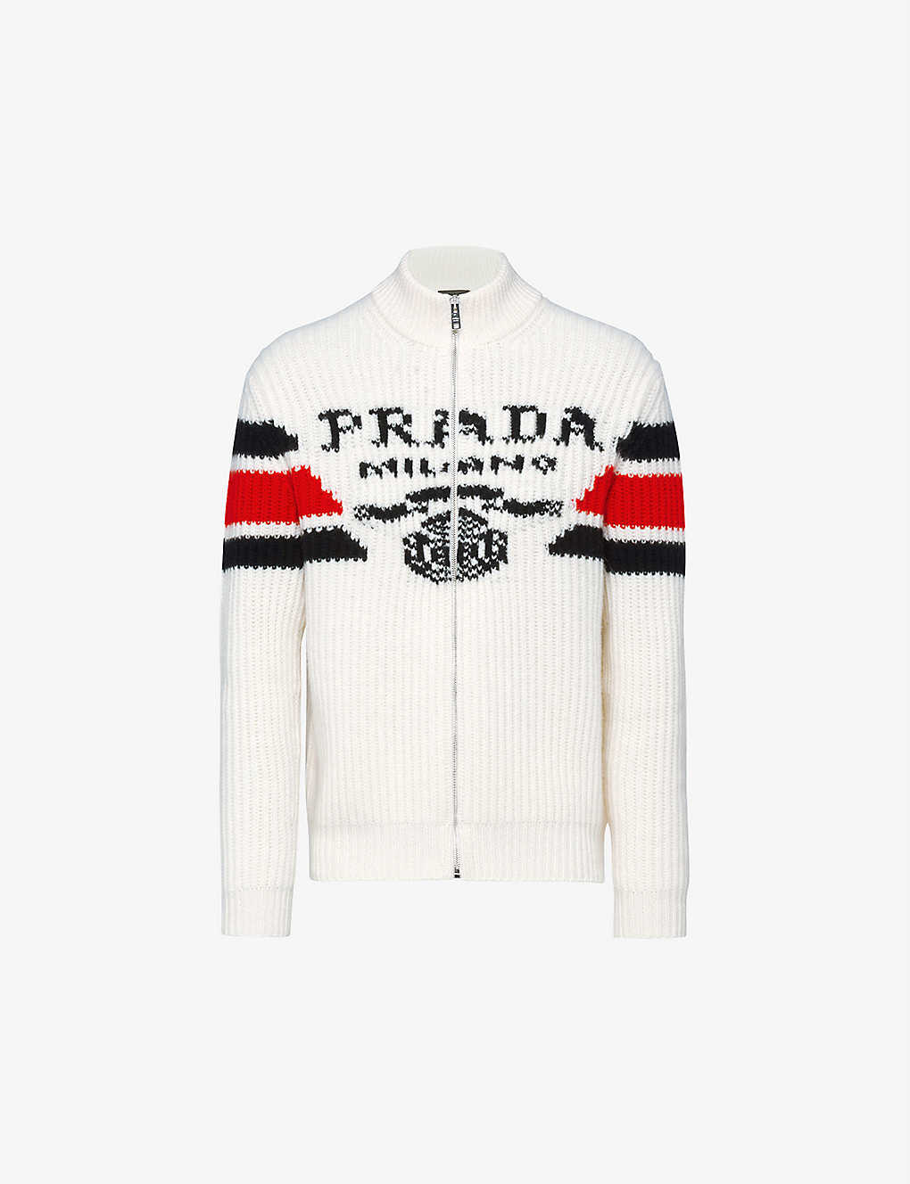 Logo-embroidered cashmere cardigan(9404202)