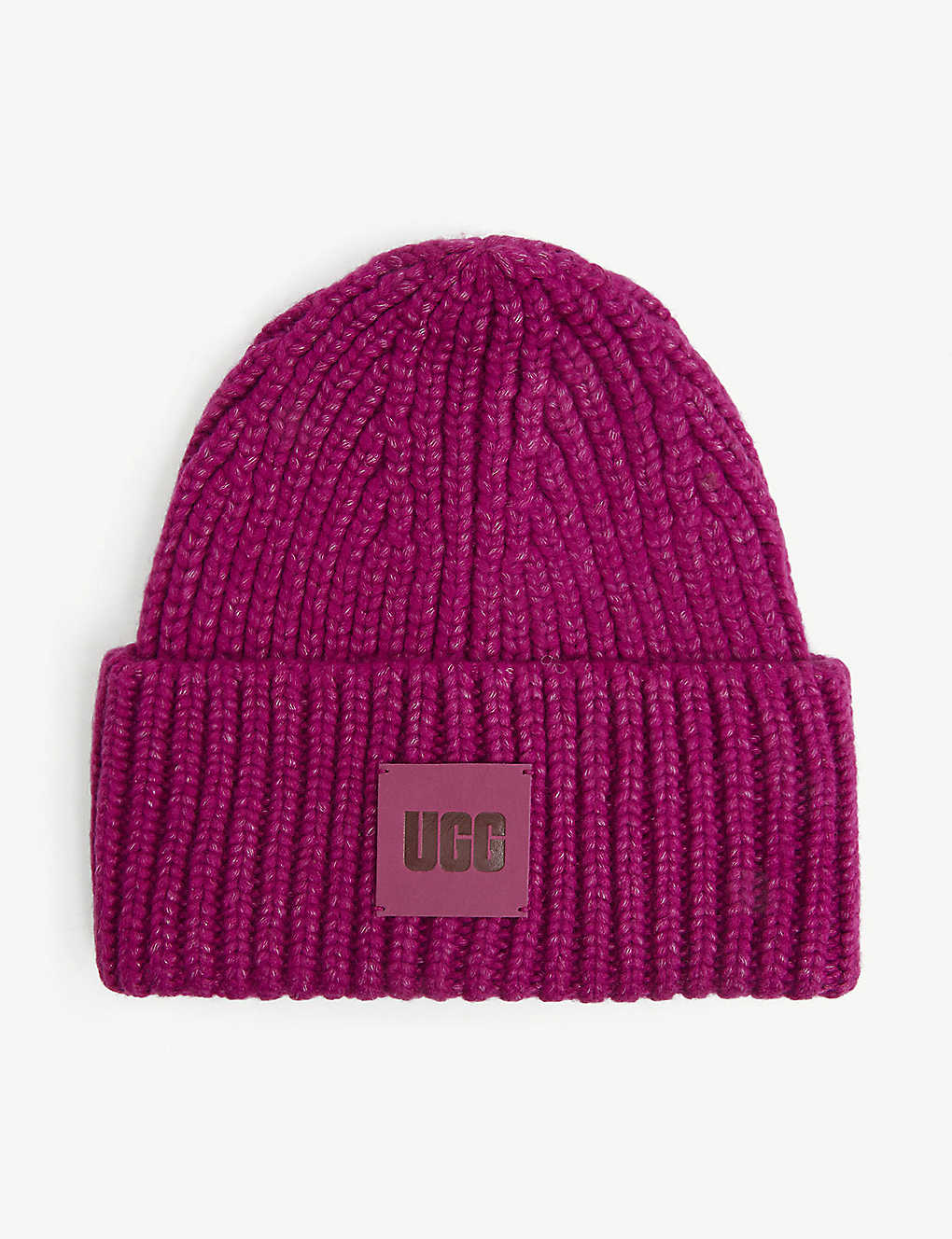 Logo-patch knitted beanie hat(9441349)