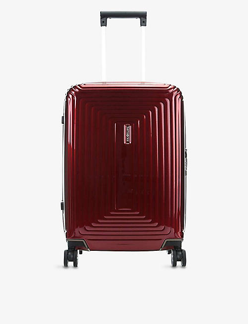 SAMSONITE: Spinner hard case 4 wheel cabin suitcase 55cm