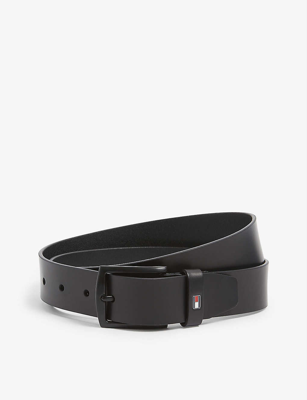 Denton leather belt 3.5cm(9477043)