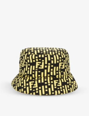Logo-embroidered curved-brim wool bucket hat(9429693)