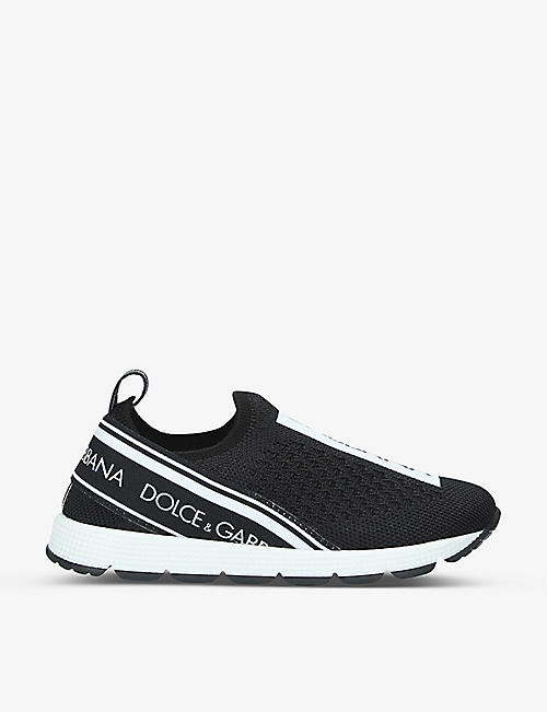 DOLCE & GABBANA: Paul Neo stretch-knit trainers 3 years
