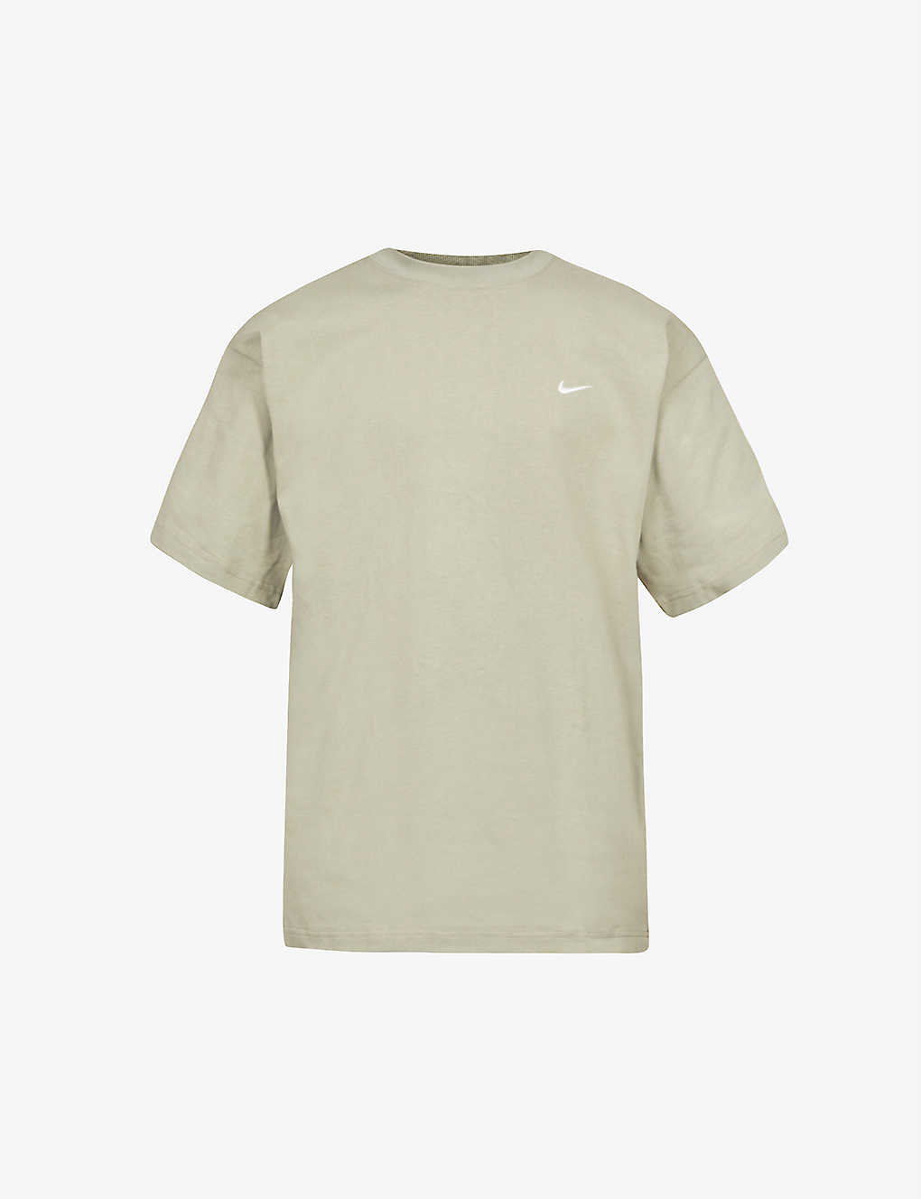 Solo Swoosh logo-embroidered cotton-blend jersey T-shirt(9472024)
