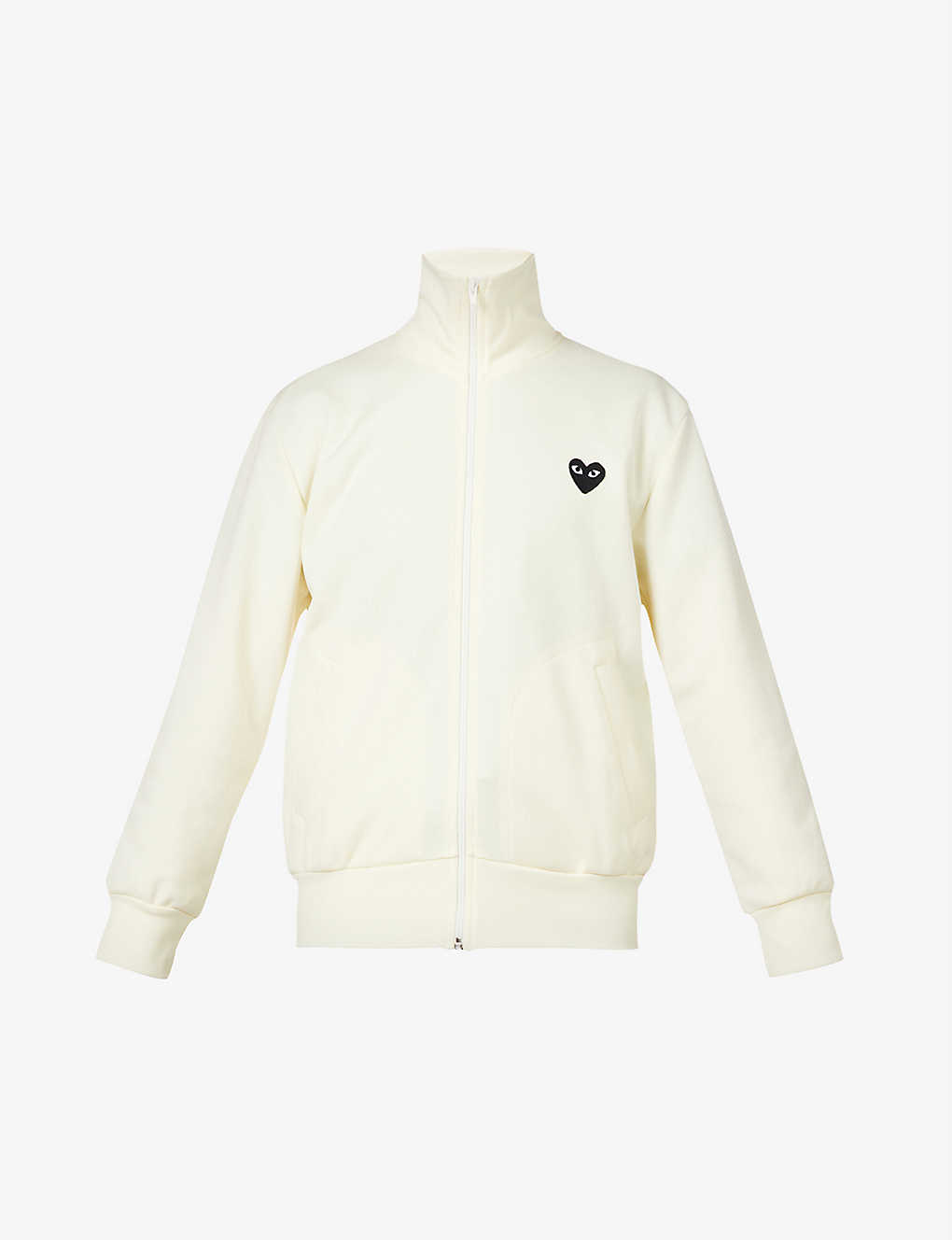 Heart logo-print jersey tracksuit jacket(9479067)