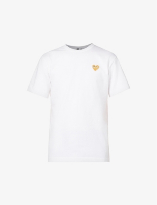 Heart logo-print cotton-jersey T-shirt(9480016)