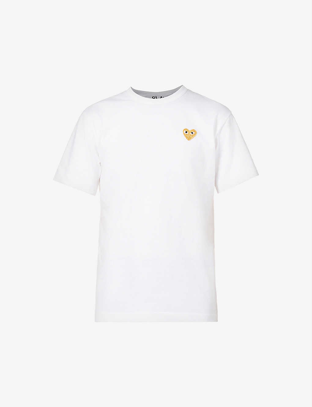 Heart logo-print cotton-jersey T-shirt(9480016)