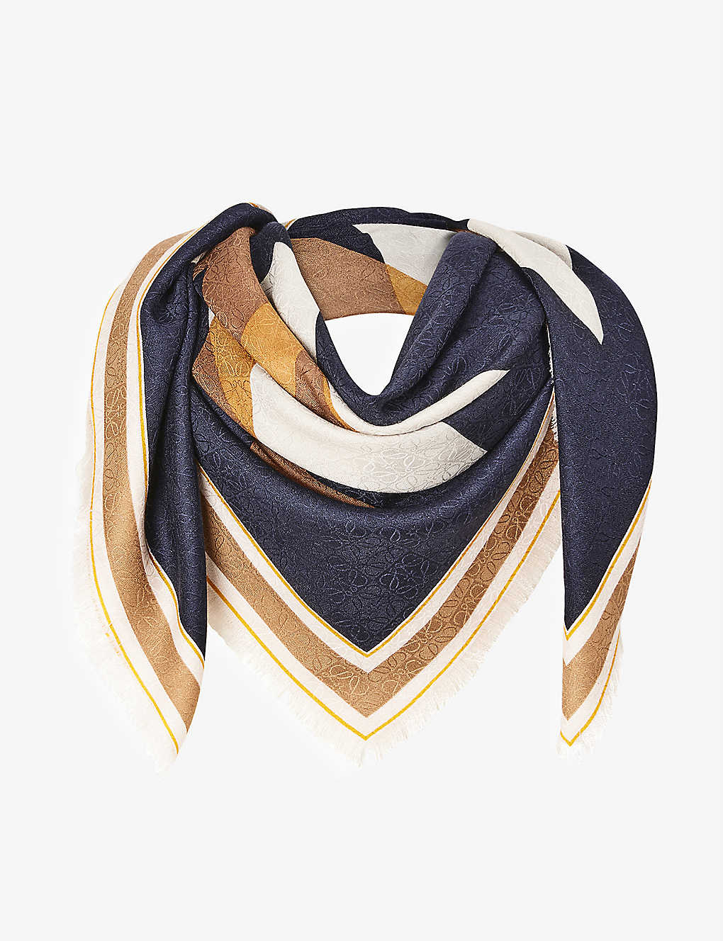 Love logo-print wool-blend scarf(9454712)