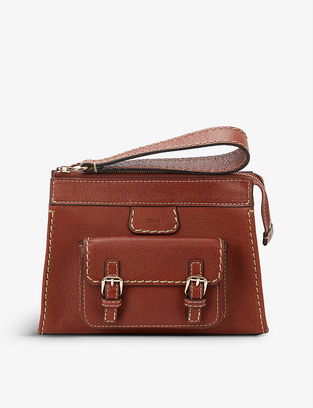 Edith small leather top-handle bag(9472352)