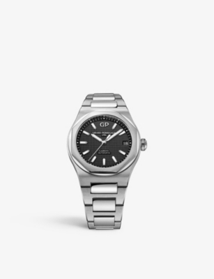 GIRARD-PERREGAUX: 81010-11-634-11A Laureato stainless-steel automatic watch