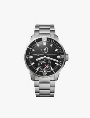 ULYSSE NARDIN: 1183-170-7M/92 Diver titanium automatic watch
