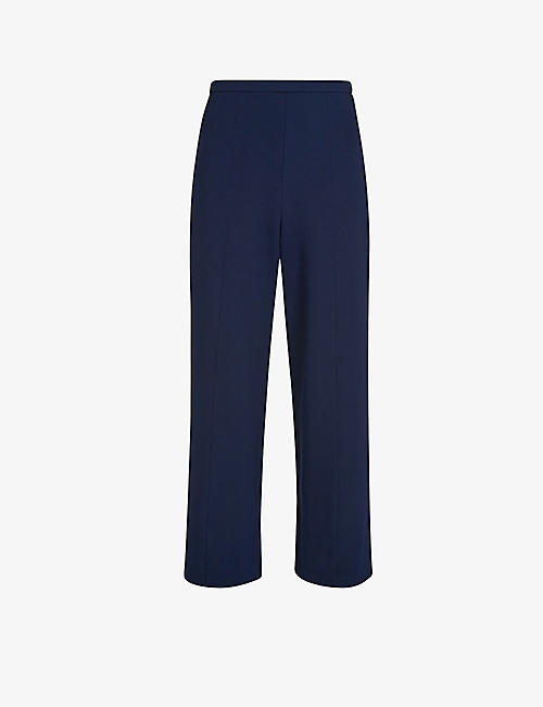 WHISTLES: Camilla wide-leg high-rise stretch woven trousers