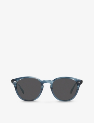 OLIVER PEOPLES: OV5454SU Desmon Sun round-frame acetate sunglasses