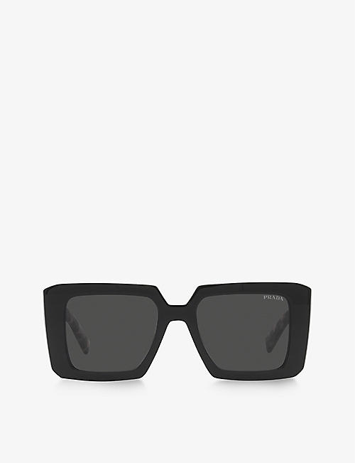 PRADA: PR 23YS Symbole acetate sunglasses