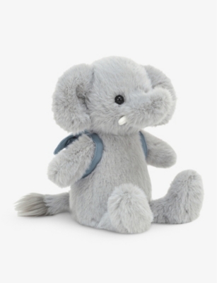 JELLYCAT: Backpack Elephant soft toy 22cm