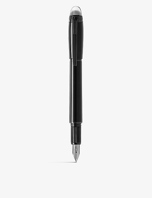 MONTBLANC: Starwalker Blackcosmos resin fineliner pen