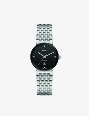 RADO: R48913713 Florence stainless-steel and full-cut diamond quartz watch