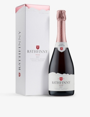 SPARKLING WINE: Rathfinny Rosé Brut sparkling wine gift box 750ml