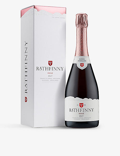 SPARKLING WINE: Rathfinny Rosé Brut sparkling wine gift box 750ml