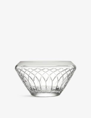 WATERFORD: Lismore Arcus crystal glass mall bowl  18cm
