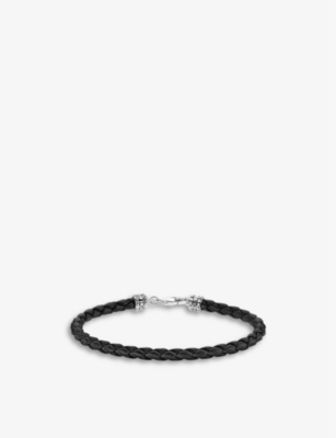 THOMAS SABO: Leather and sterling-silver bracelet