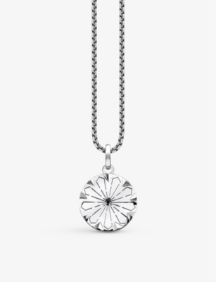 THOMAS SABO: Elements of Nature blackened sterling silver necklace