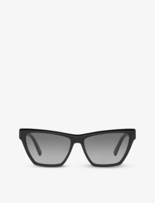 SAINT LAURENT: SL M103 rectangular cat-eye acetate sunglasses