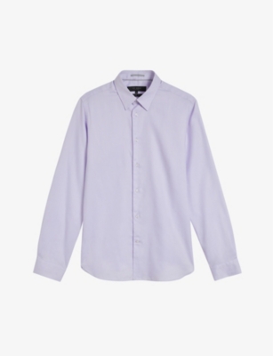 TED BAKER: Daltoss slim-fit cotton shirt