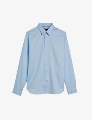 TED BAKER: Islass slim-fit cotton shirt