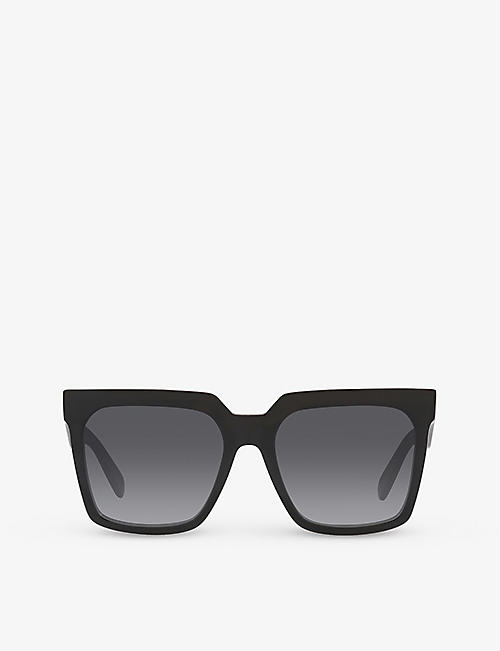 CELINE: CL4055IN rectangular acetate sunglasses