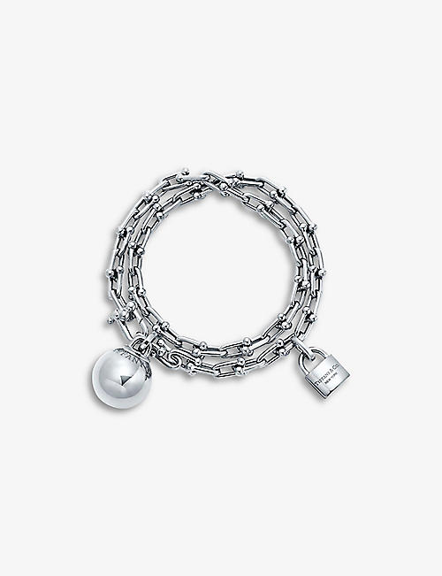 TIFFANY & CO: Tiffany HardWear medium sterling-silver bracelet