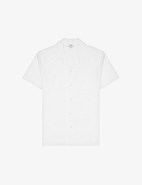 REISS: Caspa regular-fit cotton shirt