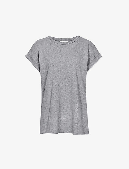 REISS: Tereza cotton-jersey T-shirt