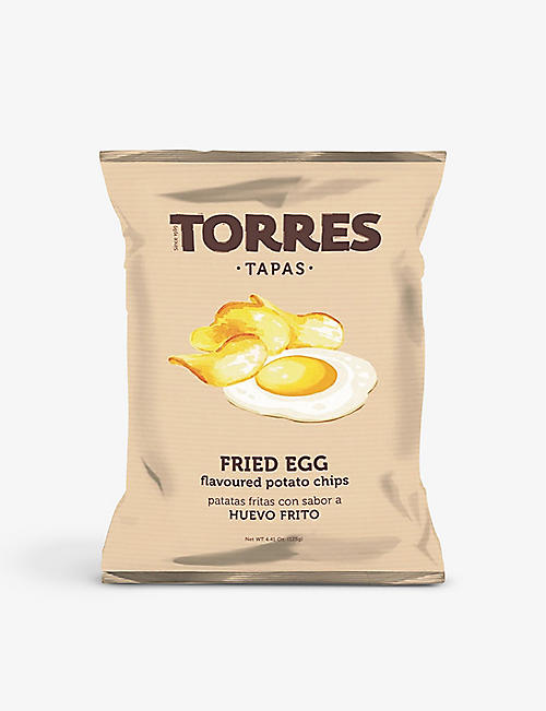 TORRES: Tapas fried egg-flavoured crisps 125g