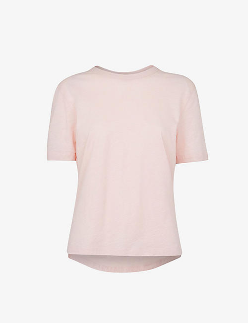 WHISTLES: Emily Ultimate crewneck cotton-jersey T shirt