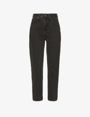 LEVIS: 80s Mom tapered-leg high-rise jeans