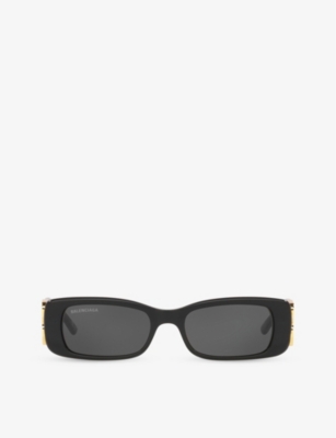 BALENCIAGA: BB0096S square-frame acetate sunglasses