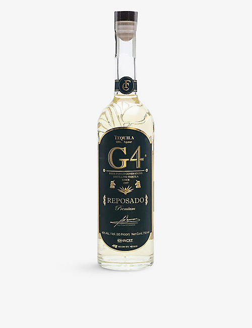 G4: G4 Reposado tequila 750ml