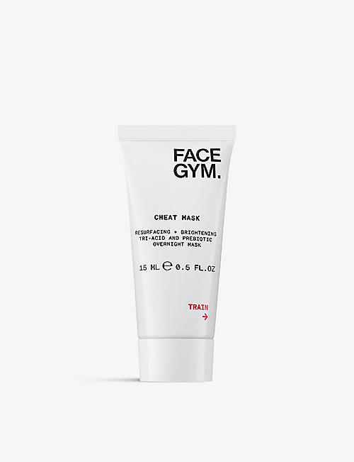 FACEGYM: Cheat Mask, Resurfacing + Brightening Tri-Acid and Prebiotic overnight mask 15ml