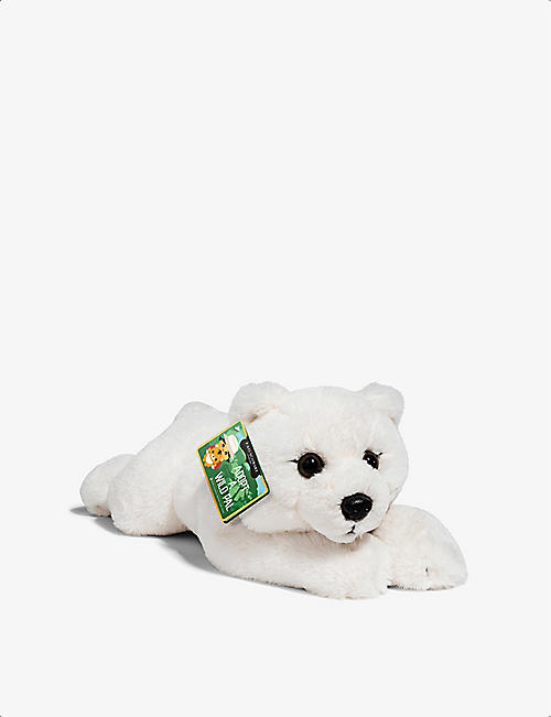 FAO PLUSH: Lying Polar Bear soft toy 38cm