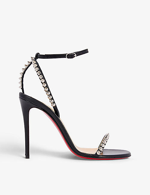 CHRISTIAN LOUBOUTIN: So Me 100 leather heeled sandals