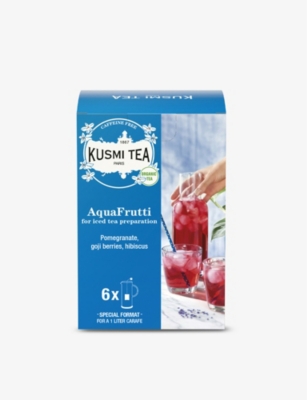 KUSMI TEA: AquaFrutti organic tea bags 48g