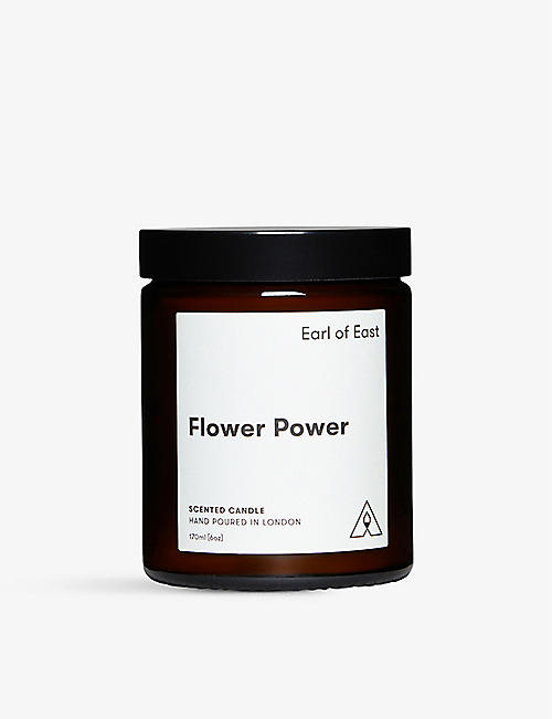 EARL OF EAST: Flower Power scented candle 170ml