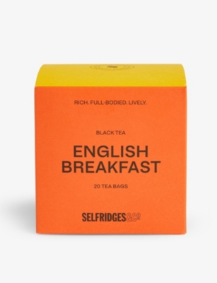 SELFRIDGES SELECTION: English breakfast tea bags box of 20