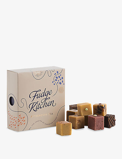 FUDGE KITCHEN: Afternoon Tea 9-piece fudge collection 195g