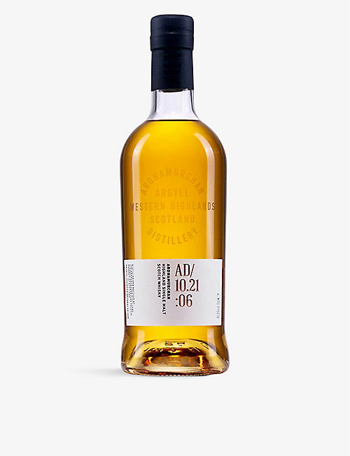 ARDNAMURCHAN: Ardnamurchan AD/10.21: 06 single malt Scotch whisky 700ml