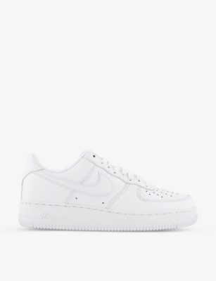 NIKE: Air Force 1 '07 low-top leather trainers